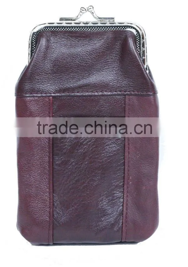 Boshiho promotional bag gift genuine leather cigarette case