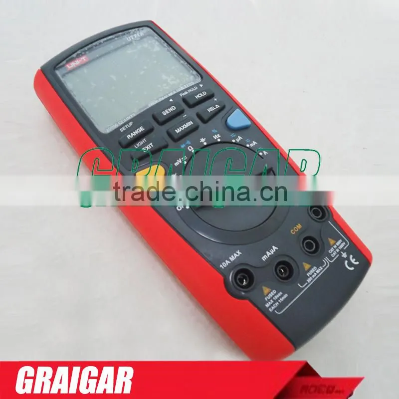 UNI-T Automotive Digital Palm-Size Multimeter UT71A Intellgent Multi-Purpose Meter LCD Voltmeter Ammeter Ohmmeter Auto Range