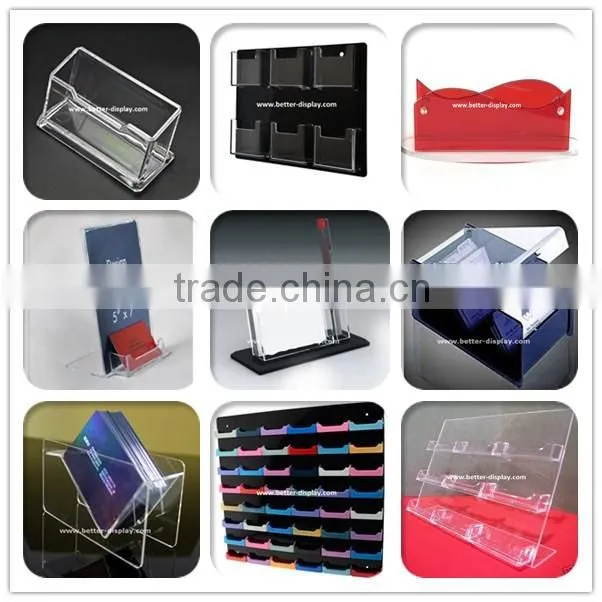 wholesale acrylic portable business card holder