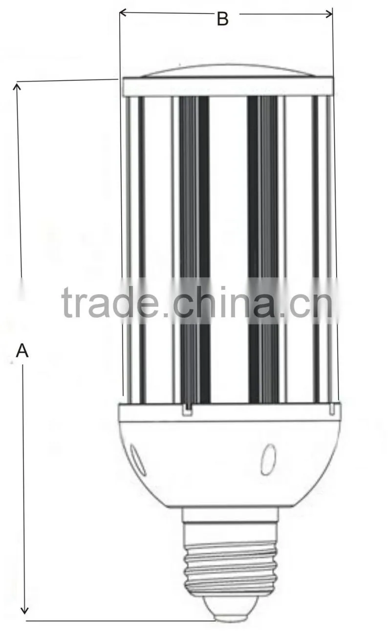 2016 new products IP64 80w led corn bulb lights