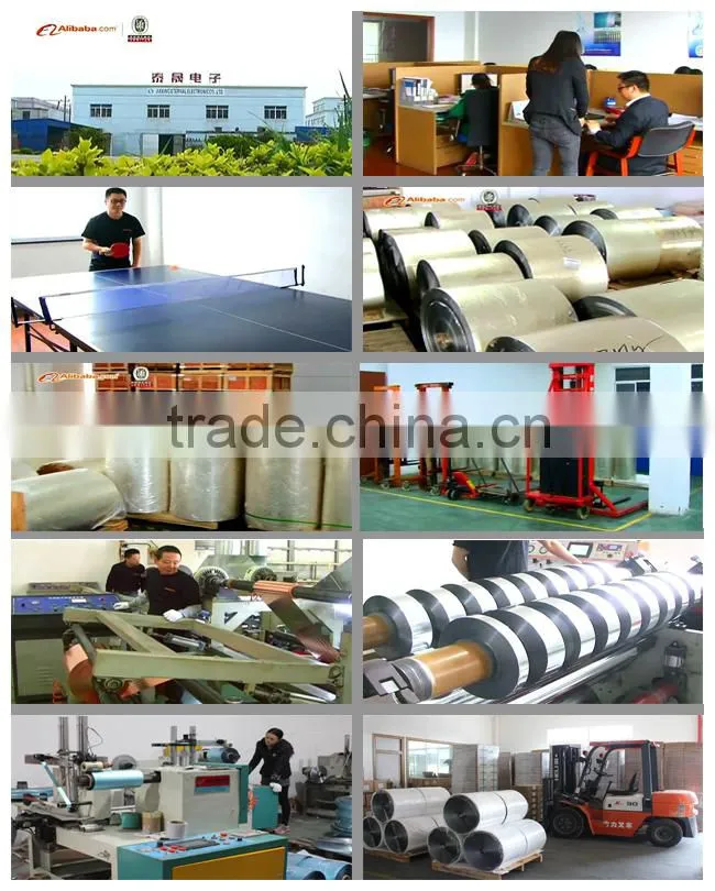Flexible insulation film Aluminum PET Laminate Tape for Flexible Air Duct Materials