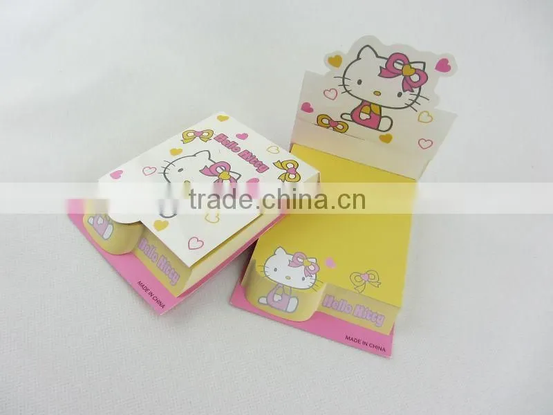Sticky memo notepad Recycle paper combined sticky memo notepad