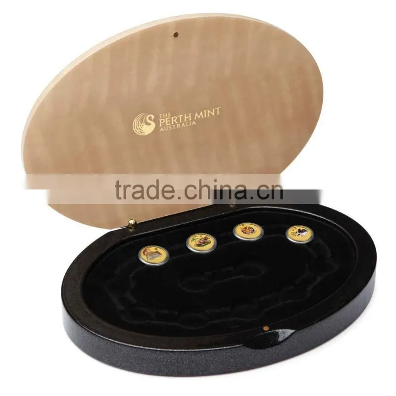 coin wooden box