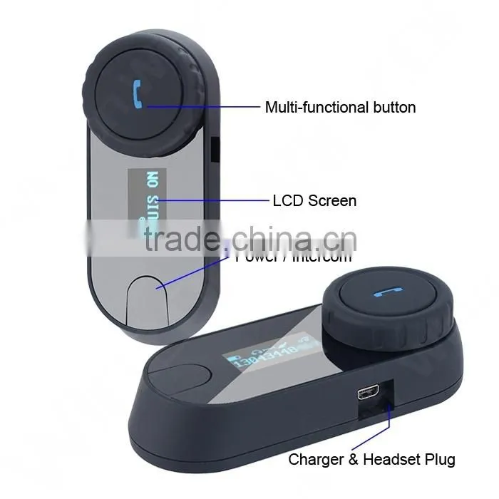 2016 Newst motorcycle bluetooth headset