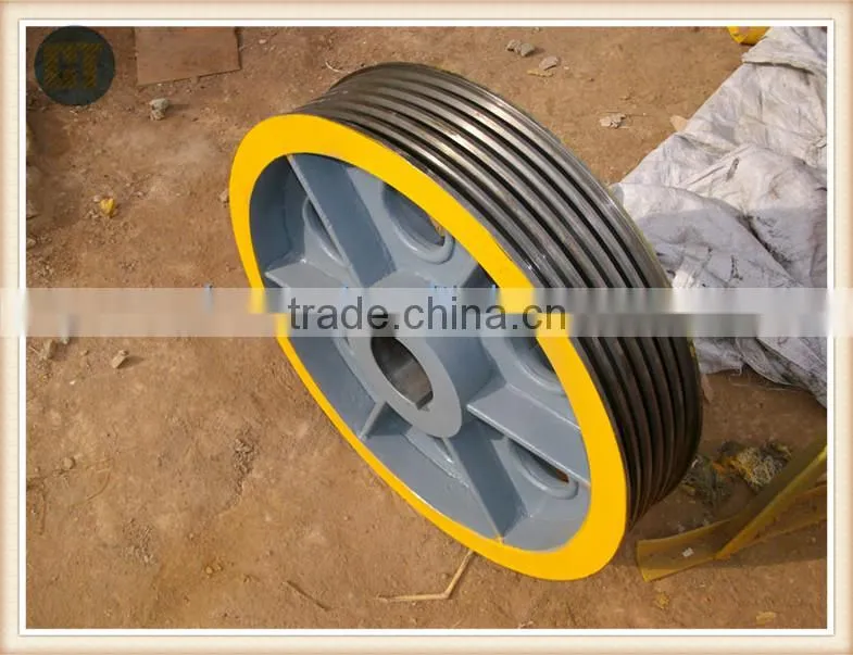 traction sheave 595*5/6*12 for traction machine