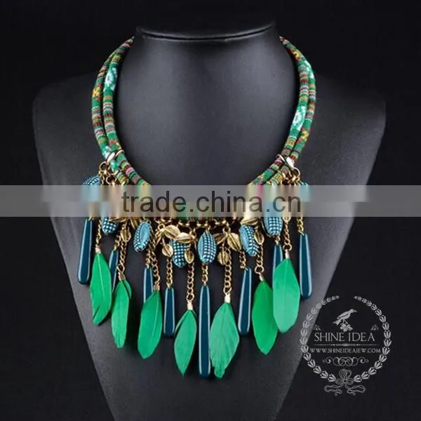 high quality vintage style chunky statement necklace tin alloy fashion women pendant necklace 6390157