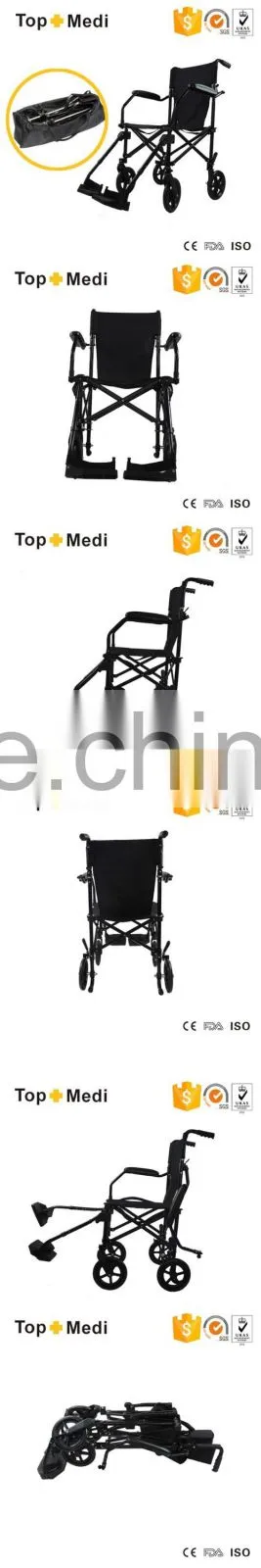 Best Sale Economic Portable Wheelchair/Silla de Rueda Portatil