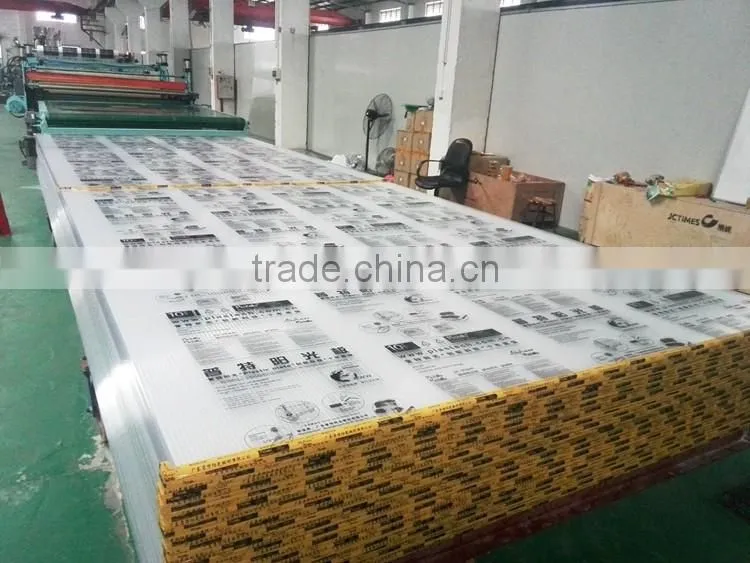Opal Translucent Doublewall polycarbonate pc roof sheet