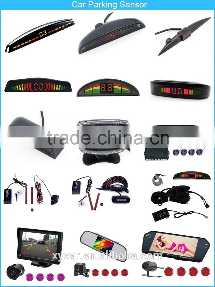 mirror parking sensor,LED parking sensor mirror rader XY-5214