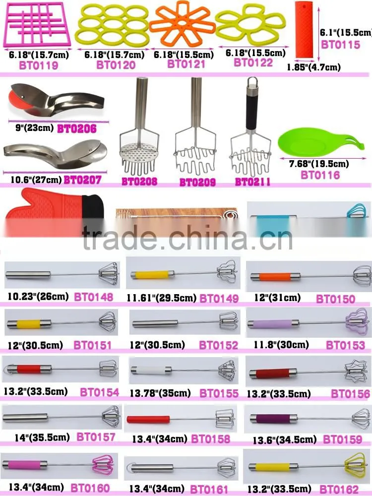 BT0212 Stainless steel Silicone Slicer