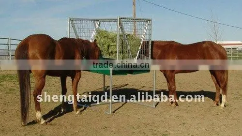 high quality cheap hot sell livestock horse hay feeder(factory)