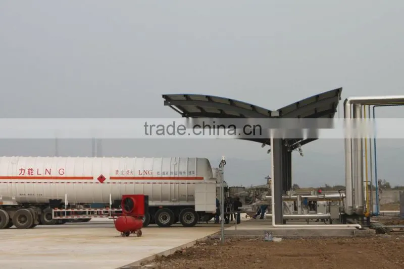 LNG natural gas filling station