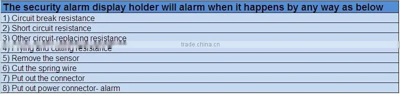 store retail anti-theft display security mobile display security mobile