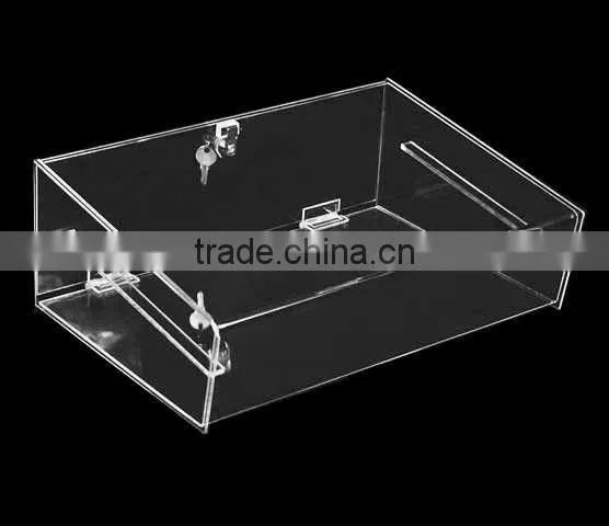Transparent desktop football acrylic display case