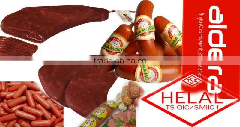 Turkish Soujouk HALAL Soujouk Manufacturers Coil Sucuk Kangal HOT Sausage Pastrami by ALDERA DIS TICARET VE DANISMANLIK