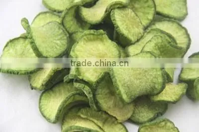 VF green radish chips dried vegetable snack dehydrated green radish