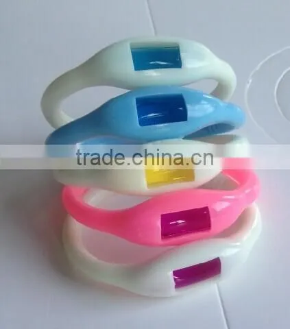 Anti-mosquito silicone wristbands