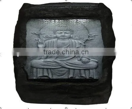 Special Buddha Buddha head home furnishing decoration waterscape rockery water fountain humidifier resin crafts furnishings gift