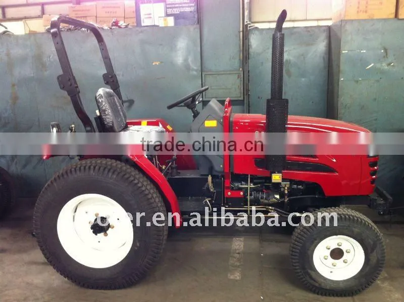 Tractor LZ254, 25HP, 4WD with turf tyre mini small garden tractor