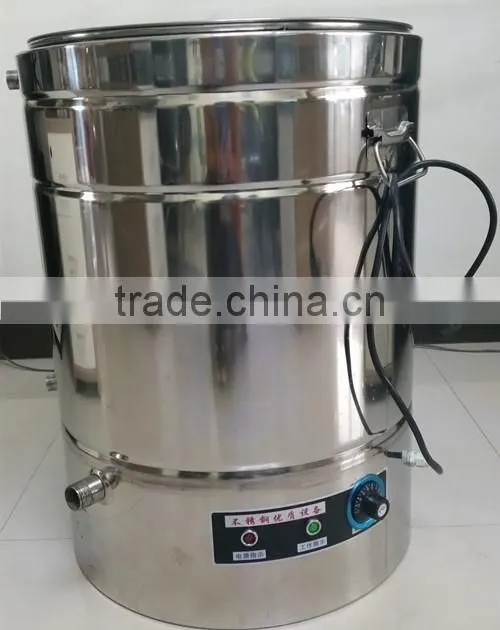 holding honey tank/barrel food grade stainless steel honey processing machine electric honey tank