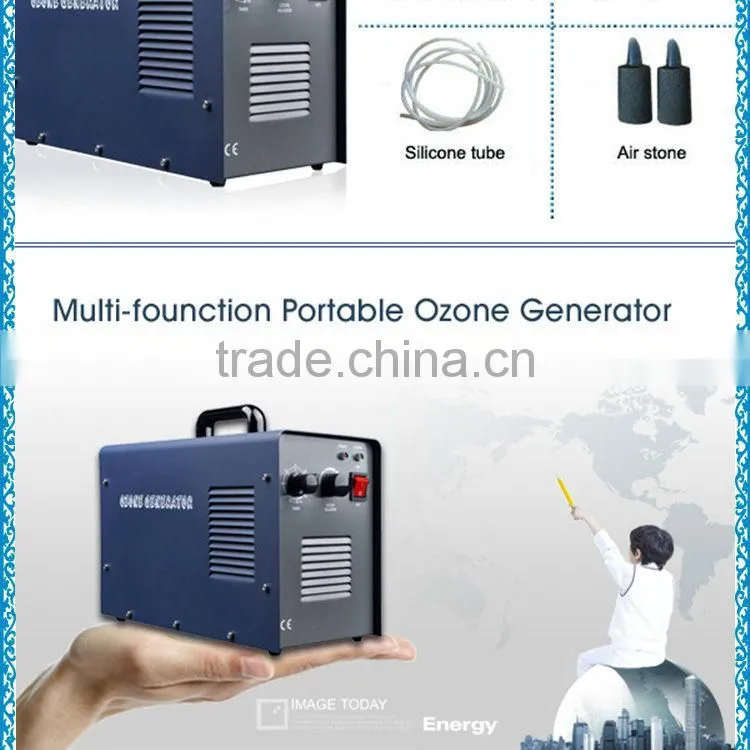 3g 5g 6g 7g air cooling ceramic system air purifier ozone generator for laundry