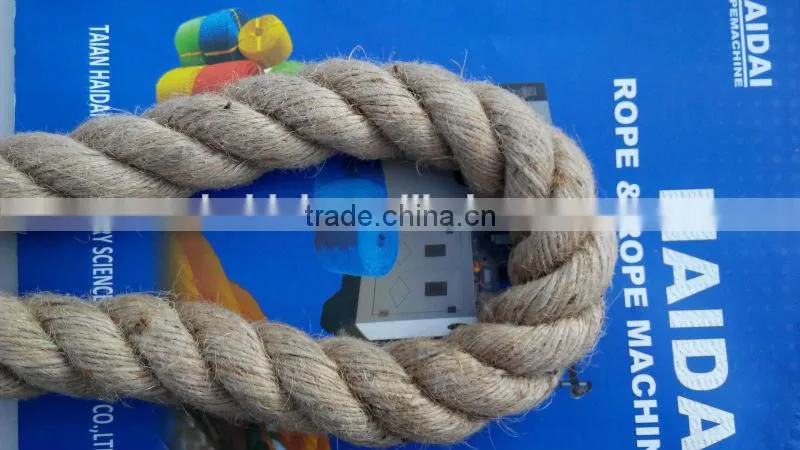 Jute Rope factory supplied natural twisted jute rope 6mm 8mm 10mm 30mmfor sale