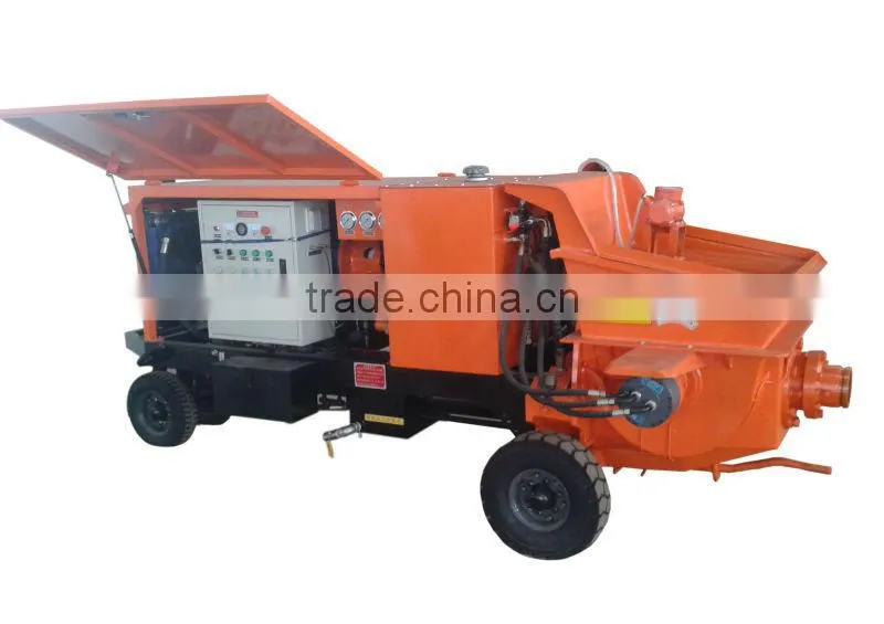 Smallest 12M3/h concrete grout pump