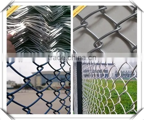 high quality galvanized chain link fence for sale / garden fence chain link fence for sale