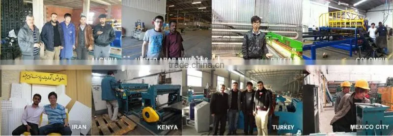 High quality automatic steel roll mesh making machine factory