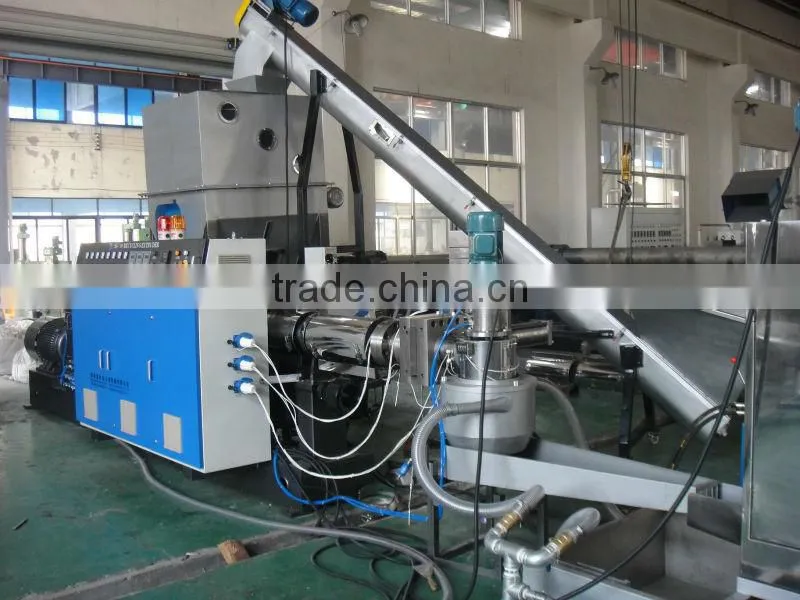 PE PP Plastic film granulator / waste film pelletizing machine