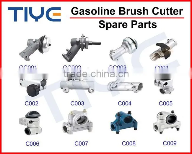 gasoline brush cutter spare parts clutch case connector engine 1e40f-5 parts
