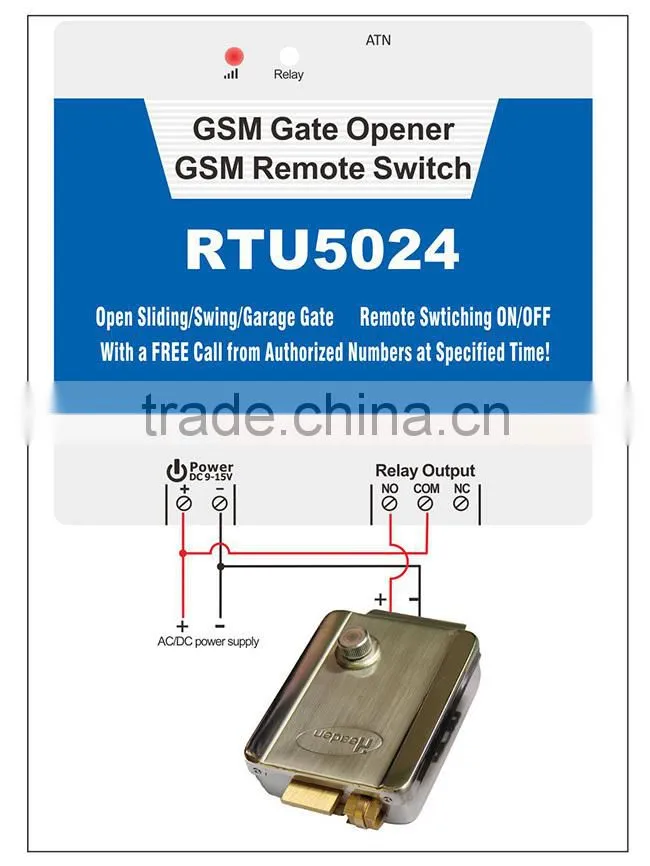 The Most Popular King Pigeon relay gsm gate opener rtu5015 in the worldwide