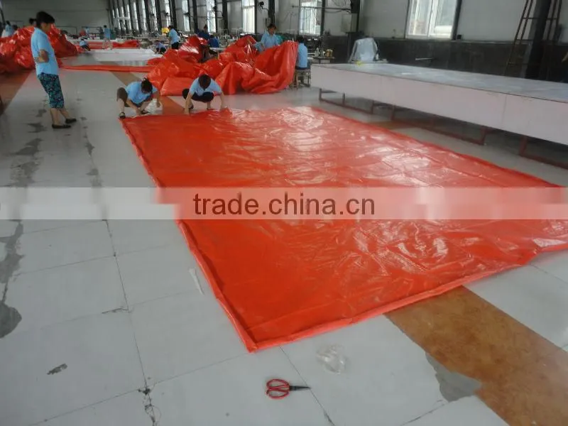 customizable size insulation tarpaulin,covering insulated tarp, concrete curing blanket