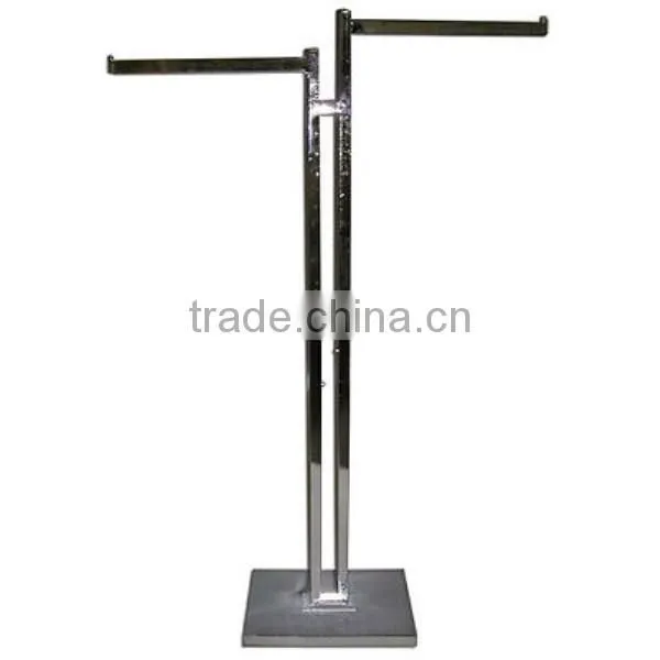 Adjustable Chrome 4 Way Clothing Rack