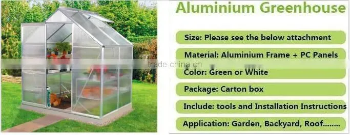 High cost performance low cost guangzhou vegetable metal greenhouse