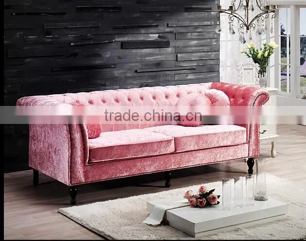 Made from SinoFur Best sale pink sofa
