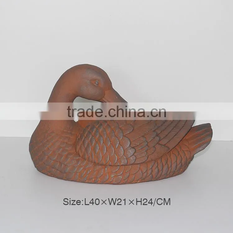 Customized clay animals figurine for garden decoration