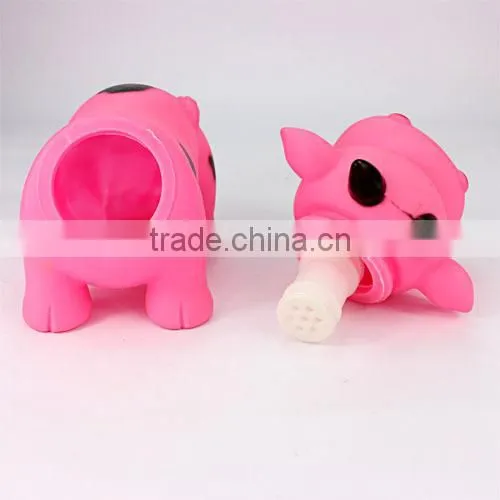 N297 hot vinyle scream cattle toys for venting
