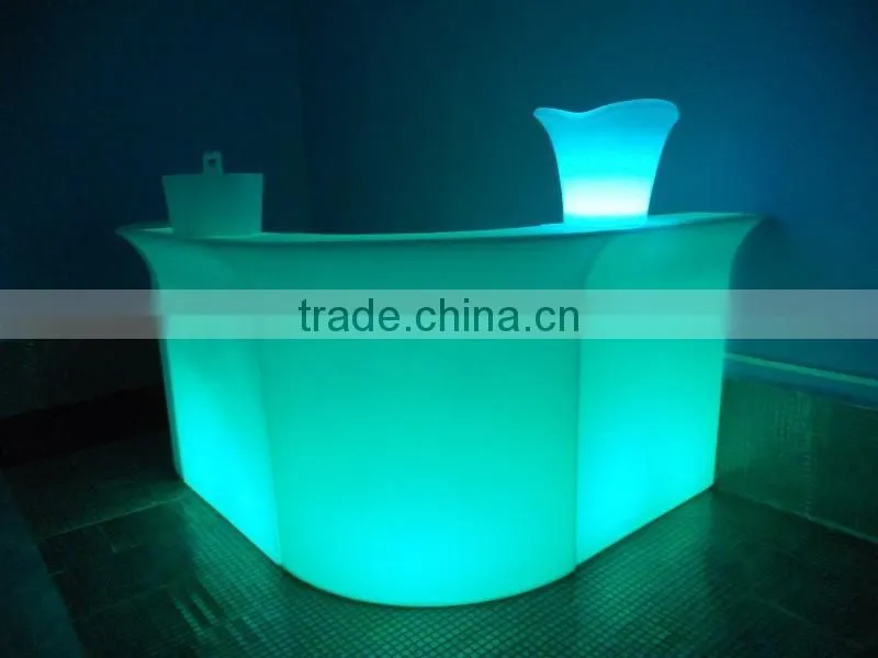 OEM colour change RGB light bar counter for the party/manufacturer led furniture