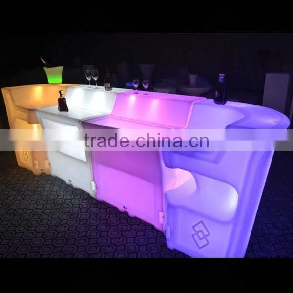 Waterproof Color Changing Light Up table for night club/ party
