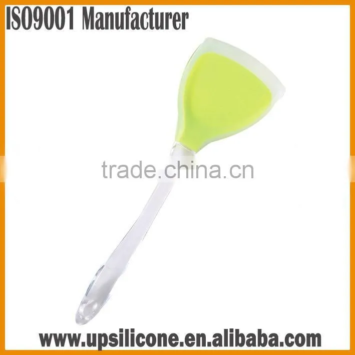 wholesale eco-friendly cooking tools stainless steel solid turner