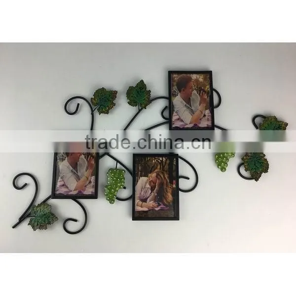 Wall metal tree color photo frame