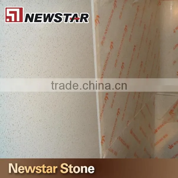 New durable material white quartz tub surround