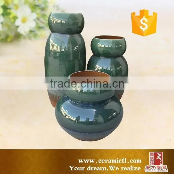 Antique decorative china ceramic flower vases