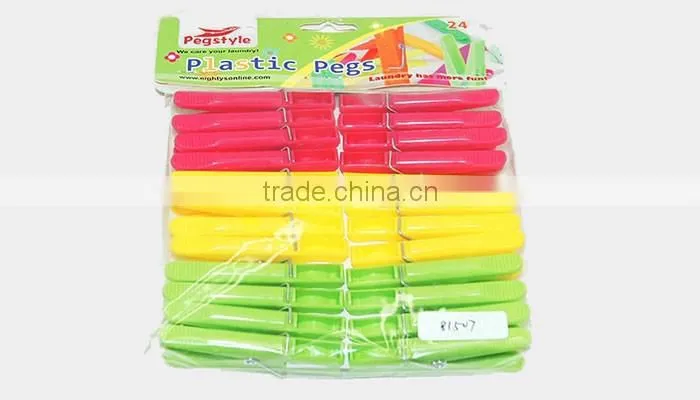 hot selling pretty PP material promotional and pretty plastic peg