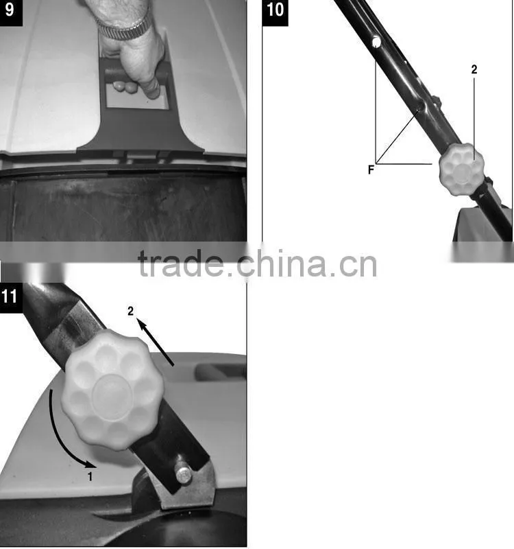 2015hot sell Hand-push Dust Sweeper plastic sweeper and magic sweeper in Yongkang