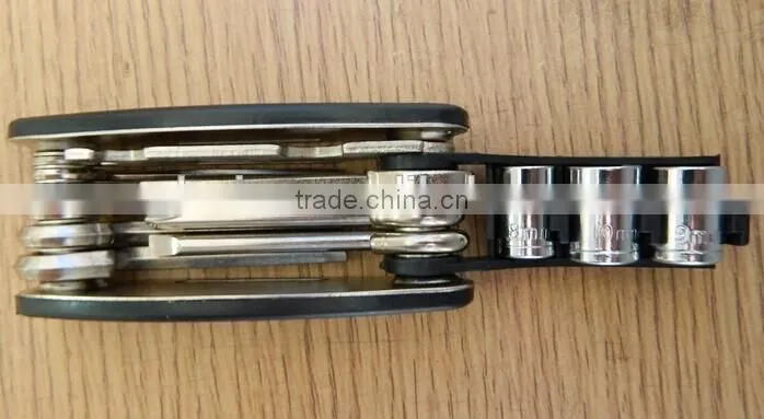 15 in 1 Folding hex key wrench set / Bicycle tools set