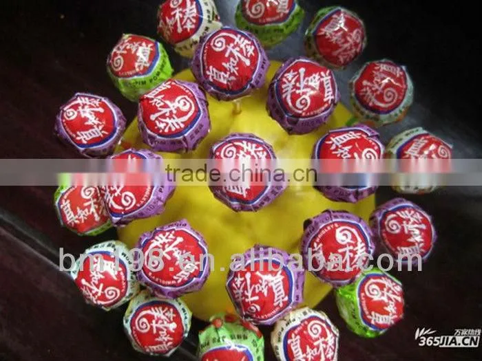 Automatic lollipop candy packing machine