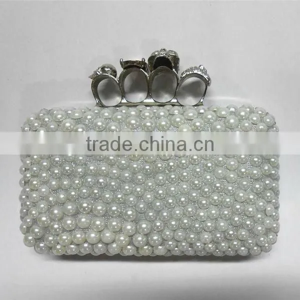 2014 New design women alloy evening bag