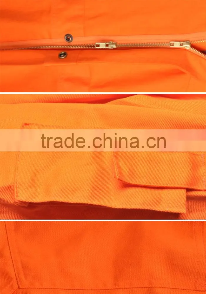 flame resistant antistatic coverall for electric power industry